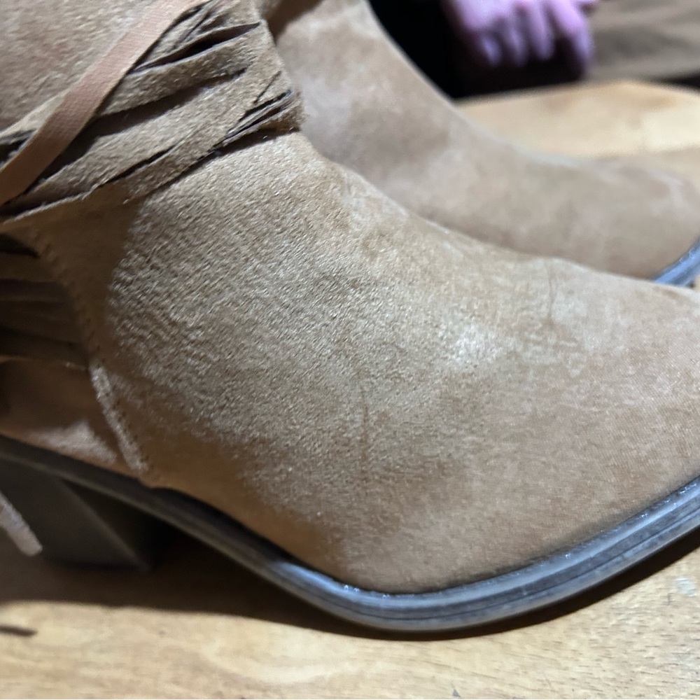 Leather ankle boots